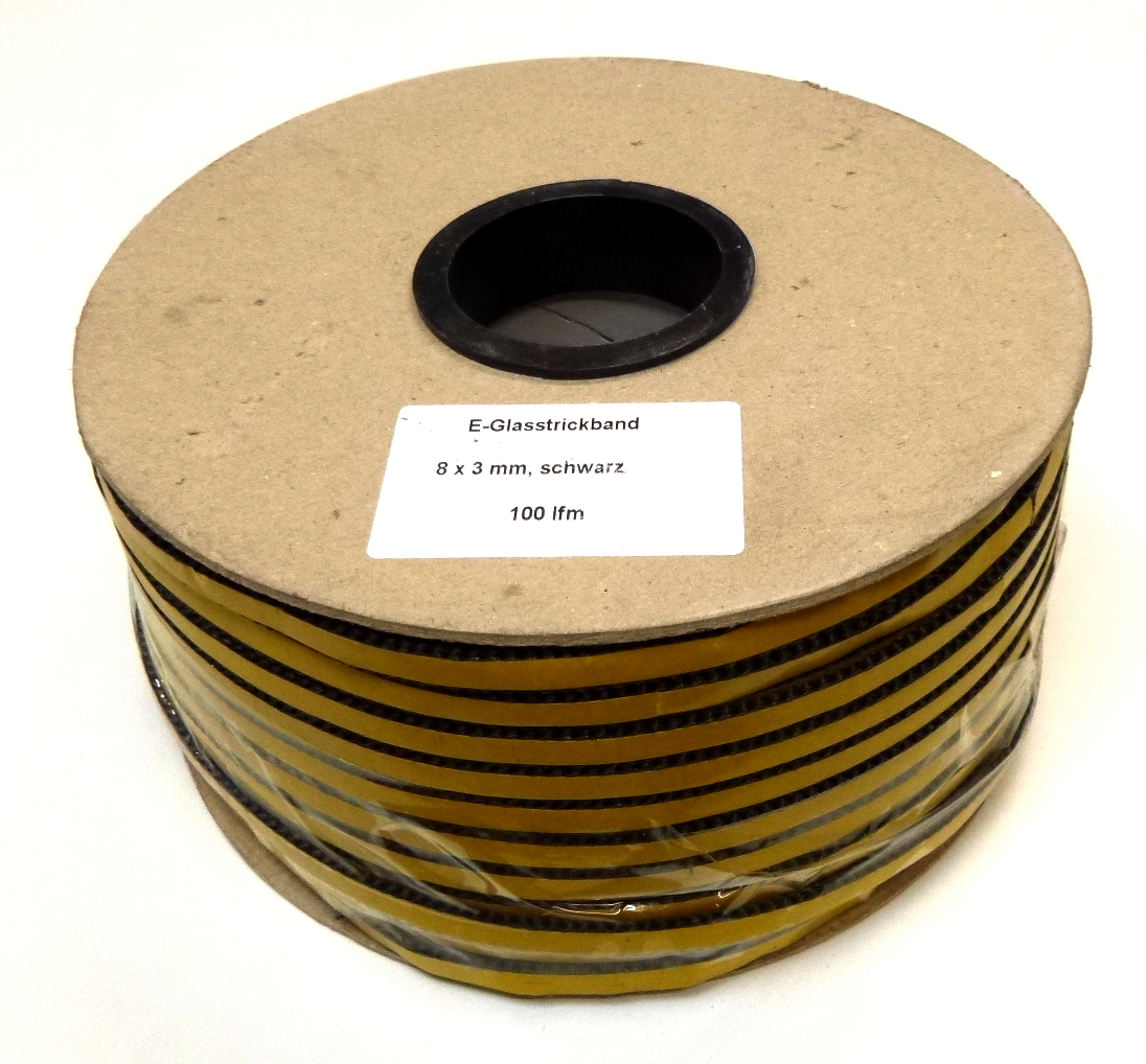 Flachdichtung 8 x 3 mm selbstklebend Rolle 100 m