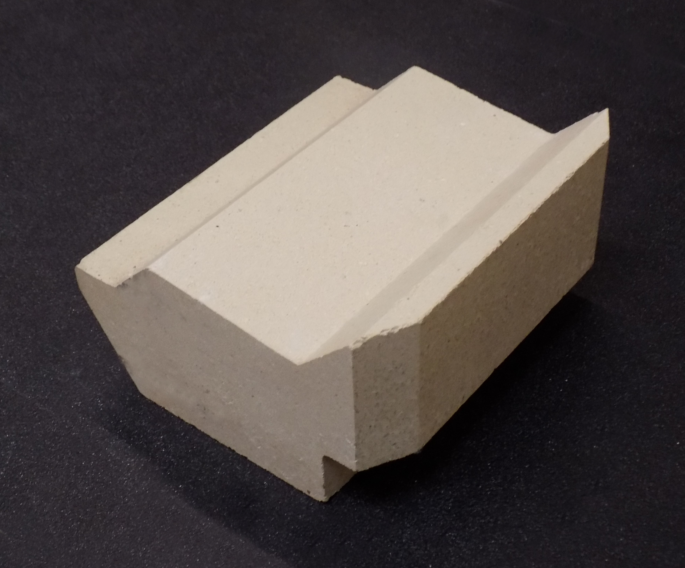 Wamsler K128 Rückwandstein unten B Schamotte