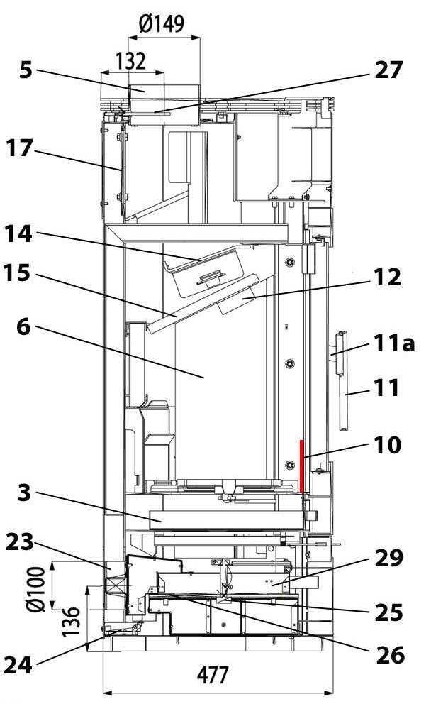 Haas+Sohn I 3020 Grille à poser