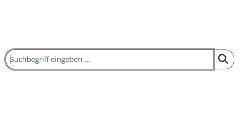 Unsere Suchleiste