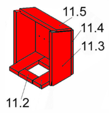 Justus Sylt Feuerraumauskleidung Vermiculite