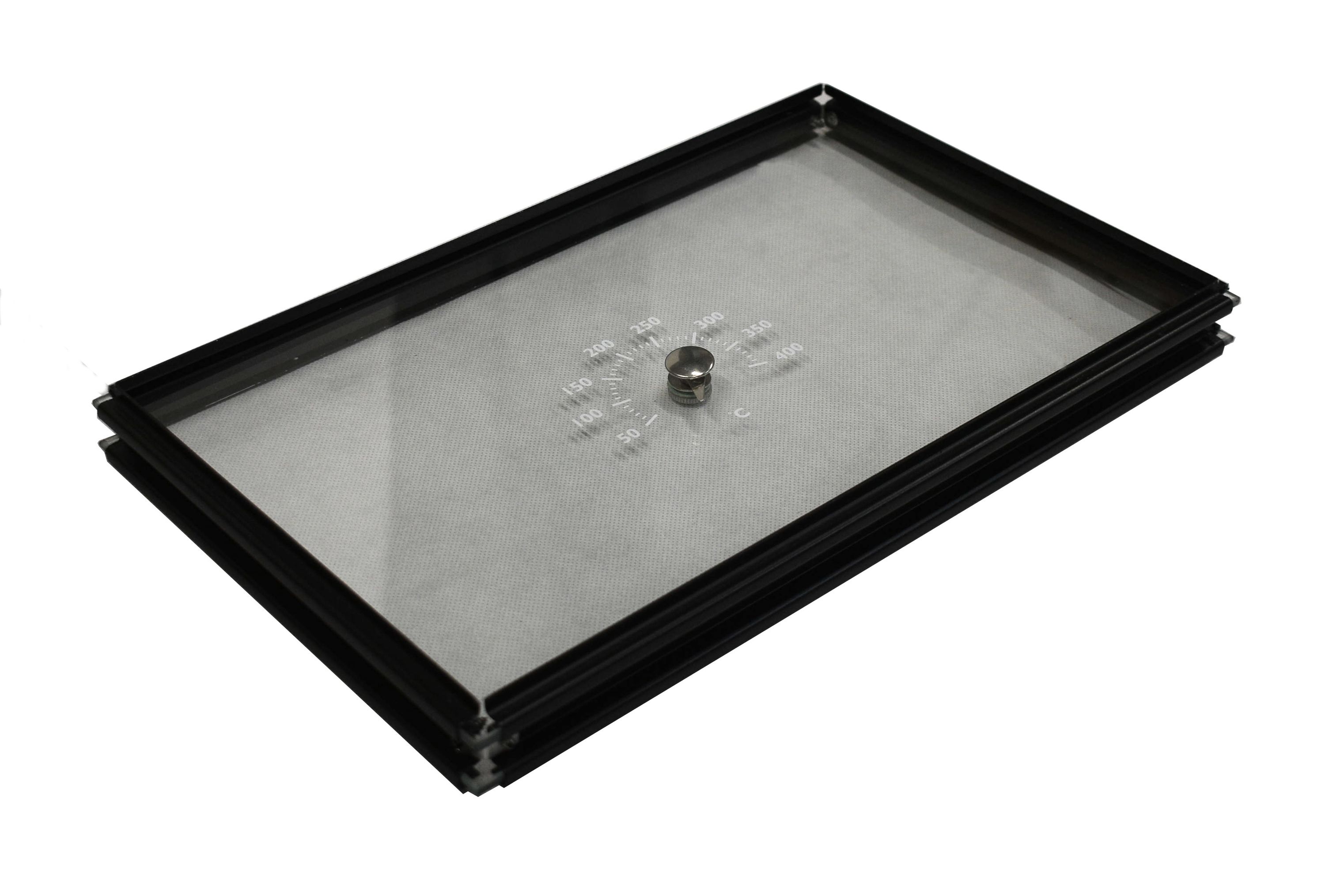 Wamsler K128 Sichtscheibe mit Thermometer Glasscheibe