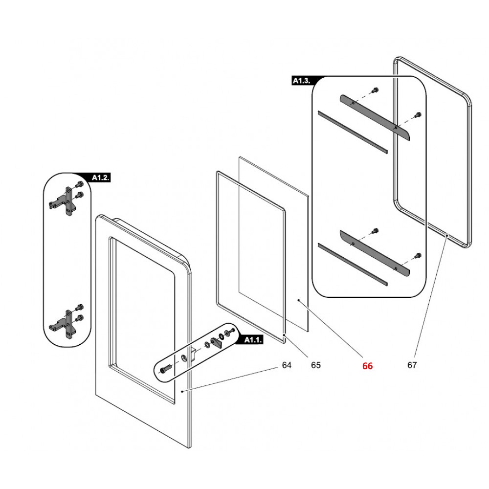 Haas+Sohn Pallazza III 534.08 vitre